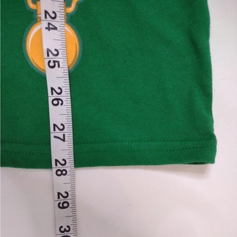 Lucky Green Tshirt Suspenders Flair Clover Size Small - Picture 8 of 12
